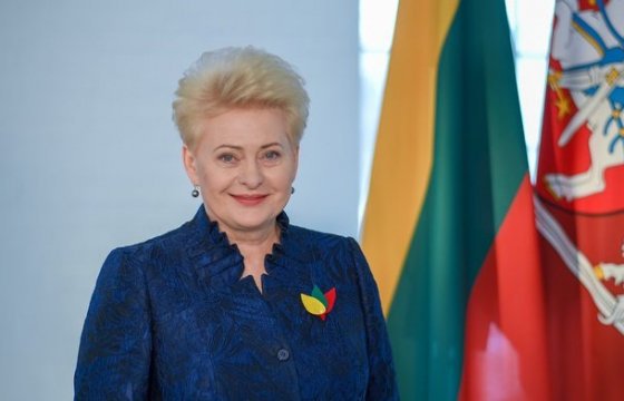 Президент Литвы поздравила жителей с днем восстановления Независимости