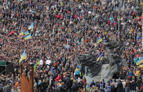 В Киеве прошла акция против подписания «формулы Штайнмайера»