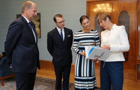 Кронпринцесса Швеции Виктория встретилась с президентом Эстонии