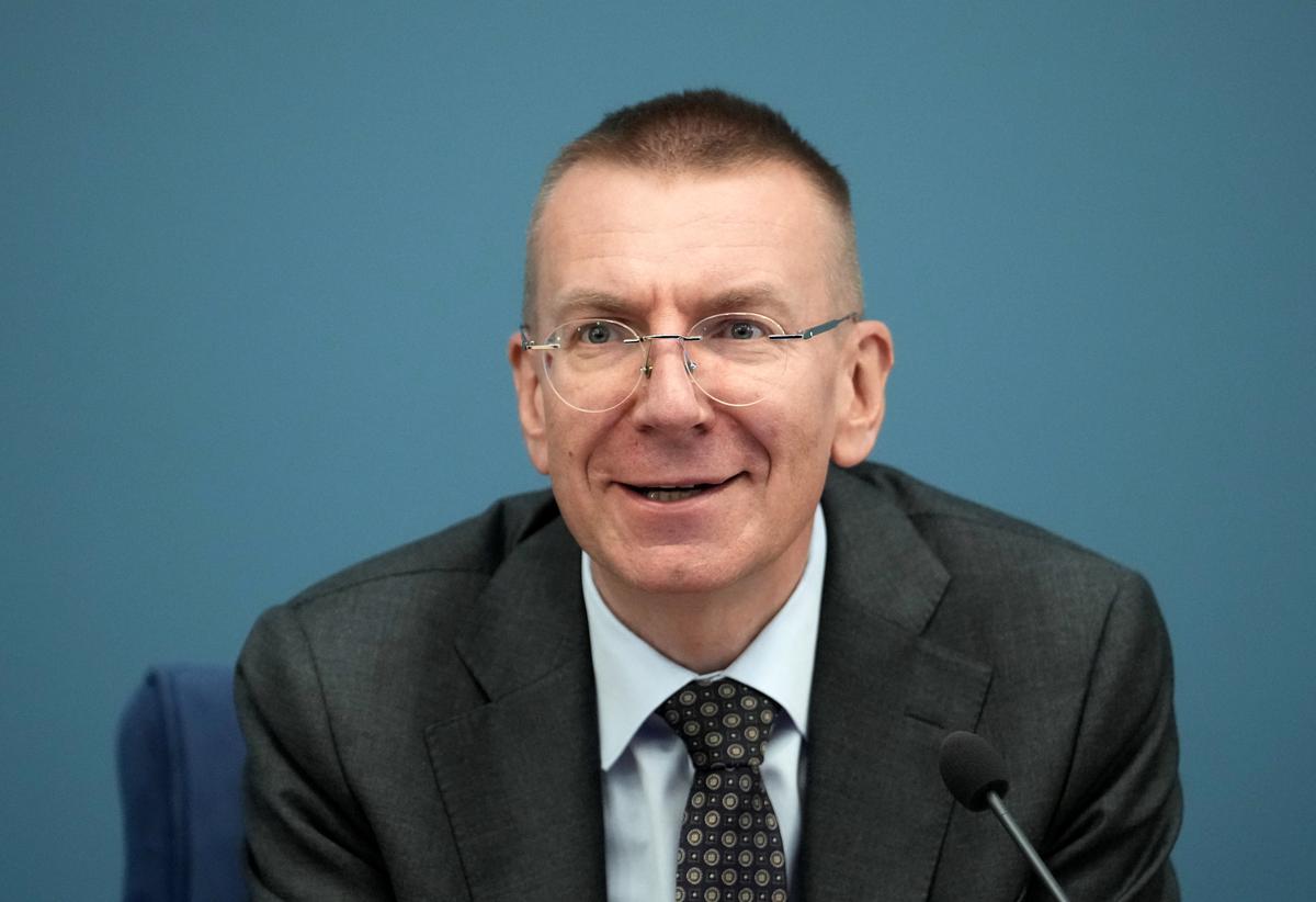 Министр иностранных дел Латвии Эдгар Ринкевич. Фото: LETA