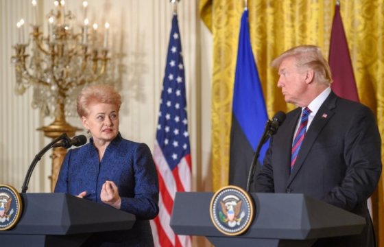 Президент Литвы пожелала Трампу быть непредсказуемым на встрече с Путиным