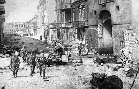 Российское министерство обороны опубликовало план освобождения Вильнюса от немецко-фашистских захватчиков
