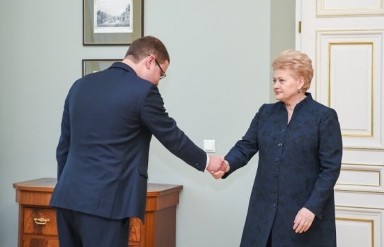 Президент Литвы встретилась с кандидатом на пост министра юстиции