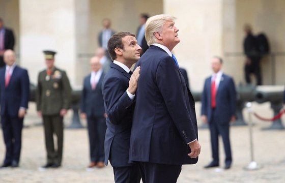 Трамп раскритиковал слова президента Франции о собственной армии ЕС