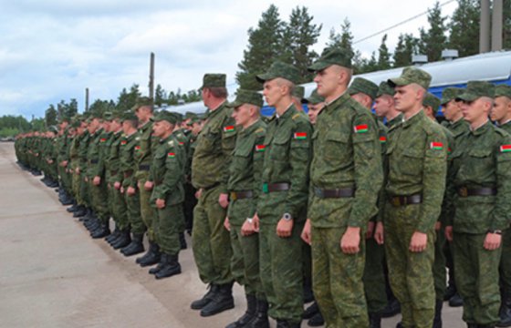 Беларусь начала военные учения на границе с Литвой