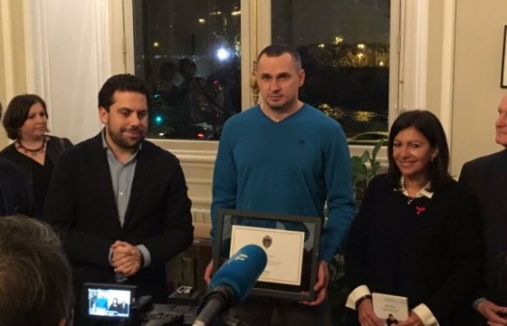 Олег Сенцов стал почетным гражданином Парижа
