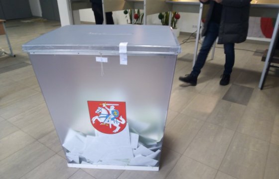 В первом туре местных выборов выбрали 19 мэров литовских городов