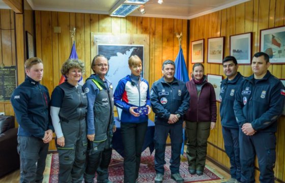 Президент Эстонии посетила российскую исследовательскую станцию в Антарктике