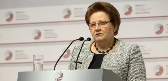 Латвийская премьер-министр готова уйти в отставку из-за ситуации в «airBaltic»
