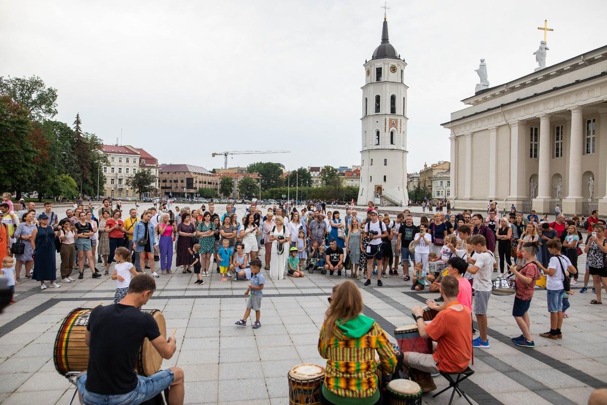 Дни уличной музыки в Вильнюсе. Фото: BNS
