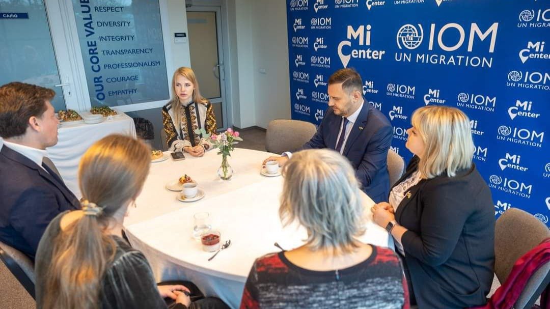 Вильнюсский офис Международной организации по миграции представил новый проект помощи украинским беженцам