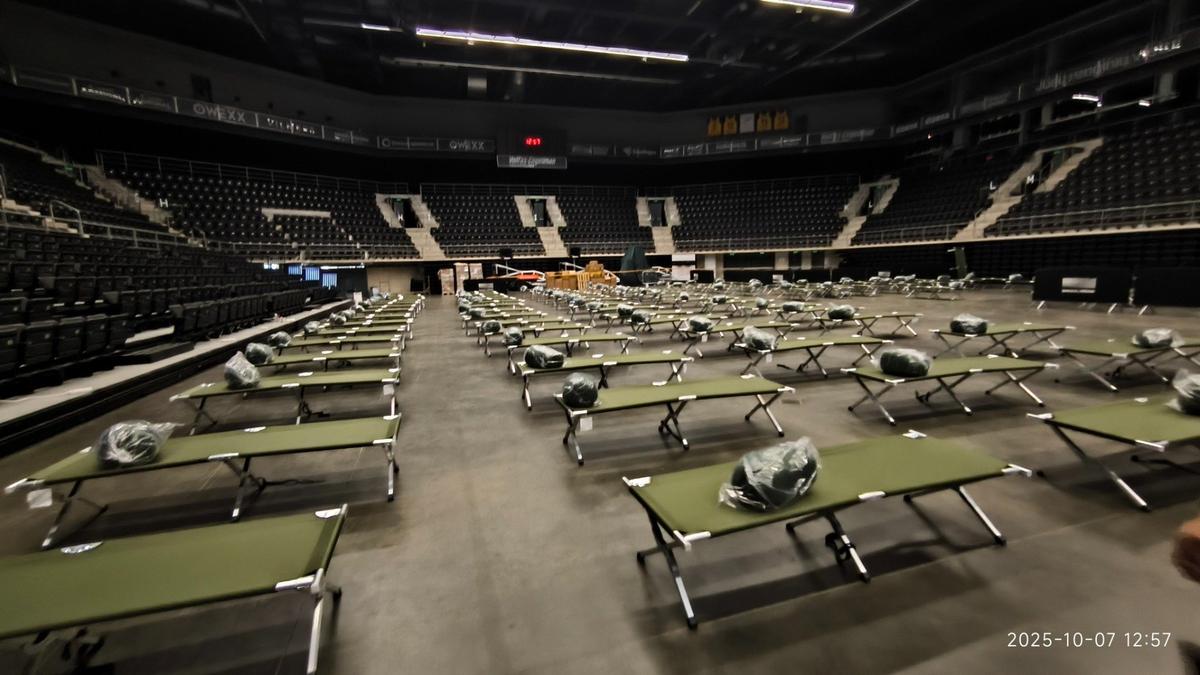 Учения, включающие в себя эвакуацию, прошли в октябре 2025 года. Фото: PKŽNS