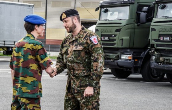 К батальону НАТО в Литве присоединились военные из Люксембурга
