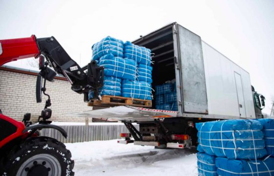 Латвия доставит в Украину 20 тонн гуманитарной помощи