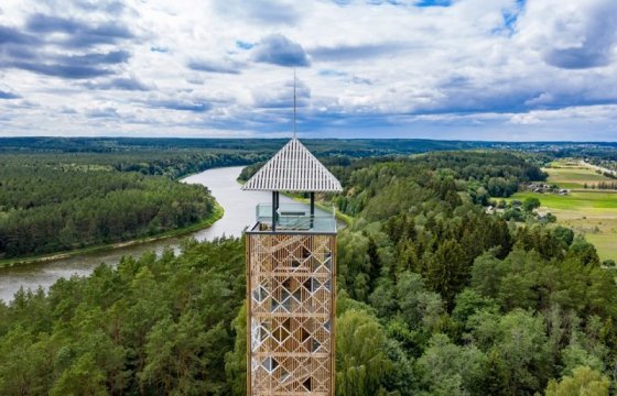 В Литве открылась самая высокая смотровая площадка