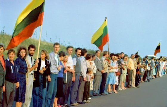 В годовщину «Балтийского пути» около 10000 человек в Литве воссоздадут живую цепь