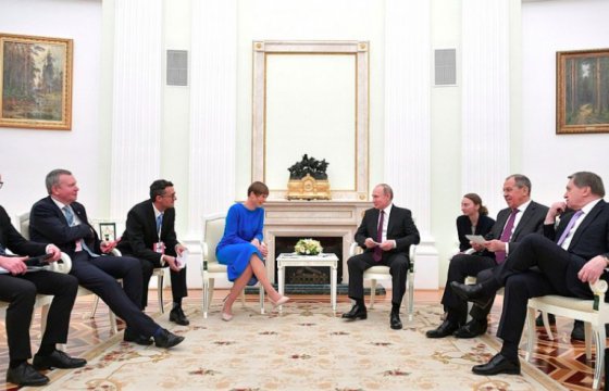 Литва призвала Эстонию согласовывать действия после встречи Кальюлайд с Путиным