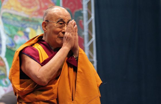 Далай-лама в Риге: Я восхищаюсь духом Евросоюза (ФОТО)