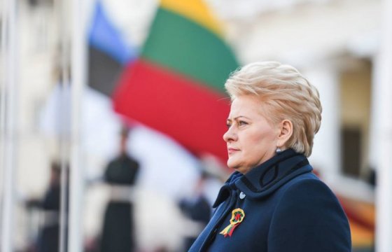 Жители Литвы оценили работу президента в 8 баллов