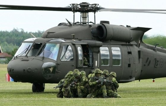 Боевые вертолеты ВВС США доставили в Латвию