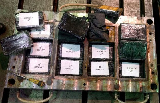 В Клайпеде таможенники задержали более 600 кг кокаина