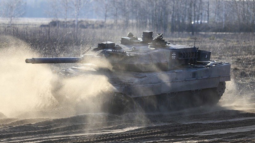В Литве отремонтируют танки «Leopard», поврежденные в Украине