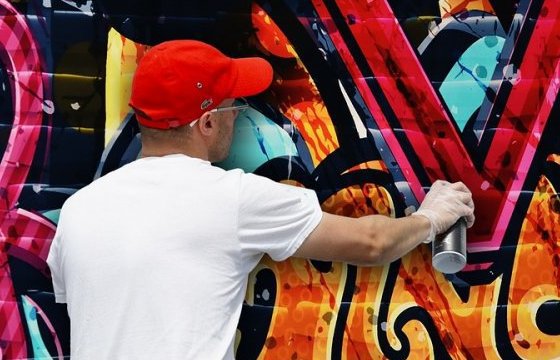 В Вильнюсе задержали граффитиста Соломона