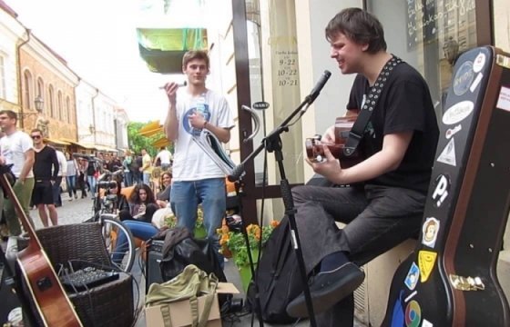 В Литве проходит День уличной музыки