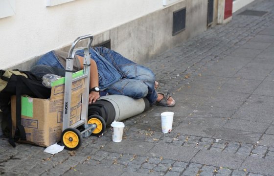 В Таллине почти на треть снизилось число бездомных