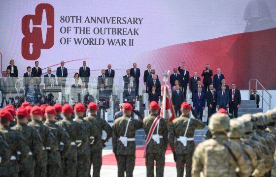 Президенты стран Балтии посетили мероприятия в честь 80-ой годовщины начала Второй мировой
