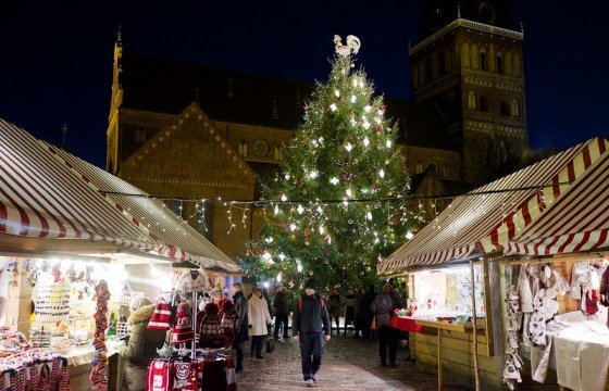 В Риге открывается Рождественский рынок