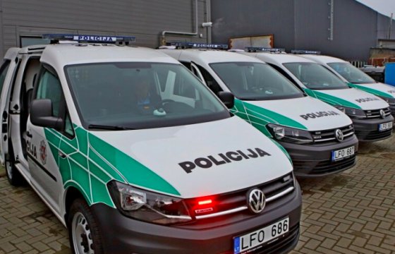 Литовская полиция купила 128 новых автомобилей