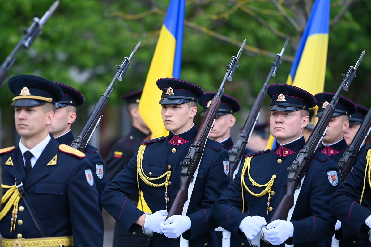 Церемония в память о депортированных в Вильнюсе. Фото: Канцелярия президента Литвы