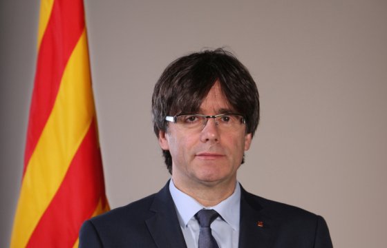 Отстраненный глава Каталонии уехал в Бельгию