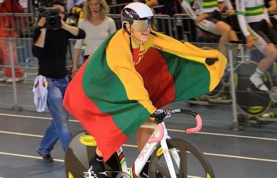 Литовская велосипедистка взяла золото на Кубке мира