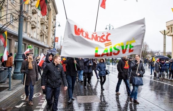 Дискуссионный польский клуб приглашет на аполитичный марш 11 марта в Вильнюсе