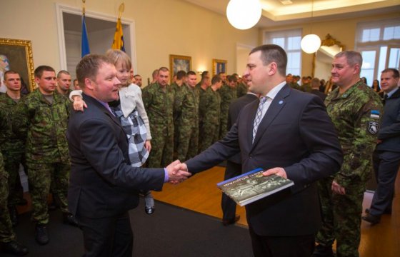 Премьер-министр Эстонии поблагодарил военных за участие в международных миссиях