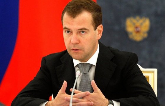 Медведев поздравил премьер-министра Эстонии с Новым годом