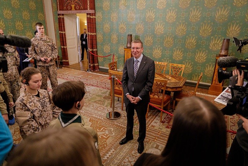 Фото: канцелярия президента Латвии