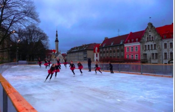 1 декабря в Таллине откроют городские катки