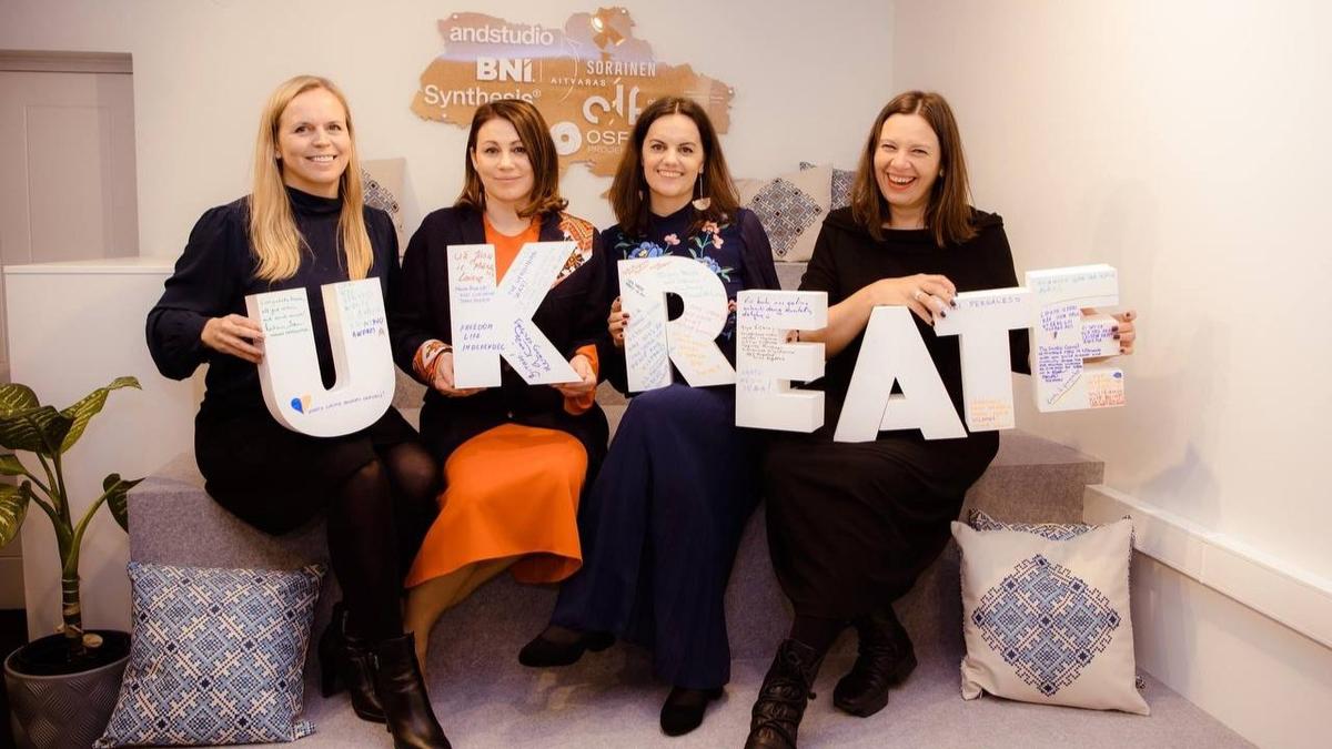 В Вильнюсе открылся «Ukreate Hub»: проект для активных украинских представителей гражданского общества