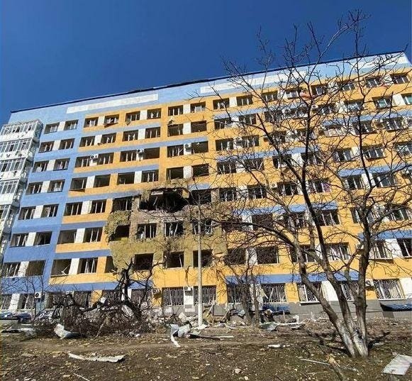 Областная больница интенсивного лечения, весна 2022 года / Фото с сайта mariupol.medkontrol.pr