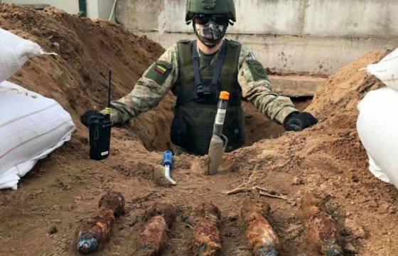 В Литве саперы обнаружили 2000 бомб
