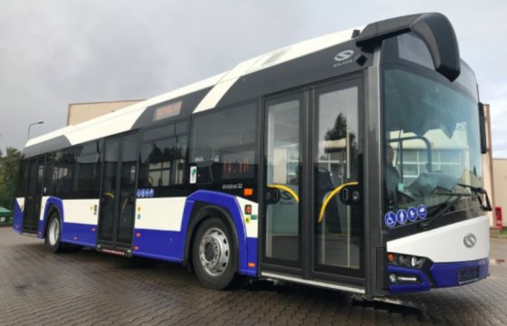 На улицах Риги появятся 70 новых автобусов