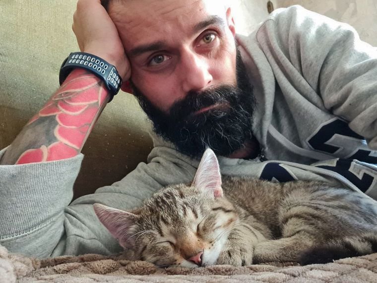 Евгений Лепин, воин полка «Азов». Фото: предоставлено hromadske