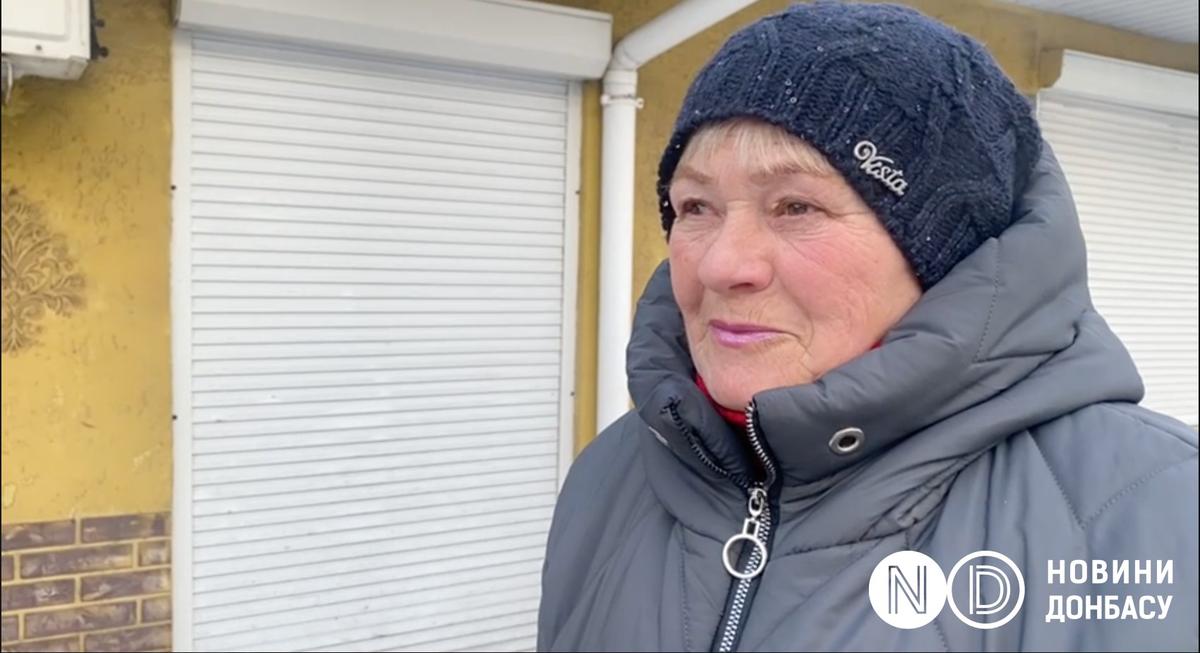 Елена из села Новодонецкое. Фото: Дмитрий Глушко/ «Новости Донбасса»