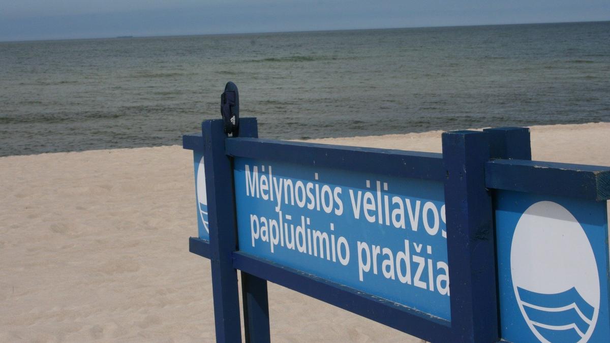 Клайпеда решила не участвовать в программе оценки пляжей «Голубой флаг» и вложить больше денег в содержание пляжей