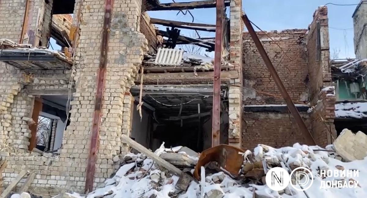 Кадры с улиц села Новодонецкое Фото: Дмитрий Глушко/ «Новости Донбасса»