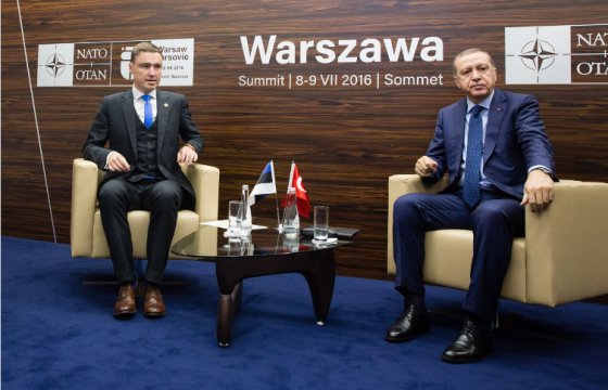 Эстонский премьер призвал ЕС выделить Турции больше средств на борьбу с миграционным кризисом