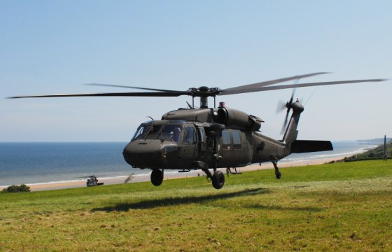 США перебросят в Латвию 76 военных вертолетов